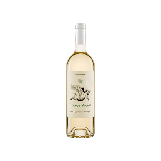 COCHON VOLANT Blanc 2024  / Château de Caraguilhes / Languedoc / Frankreich