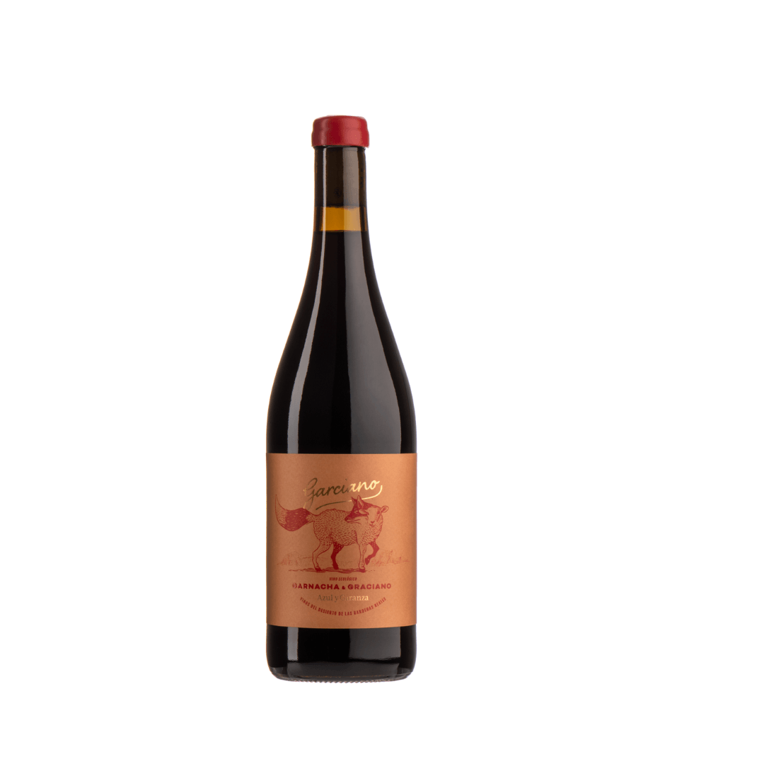 Flasche Azul y Garanza Garciano Tinto 2022 Rotwein aus Navarra Spanien Garnacha Graciano Cuvée