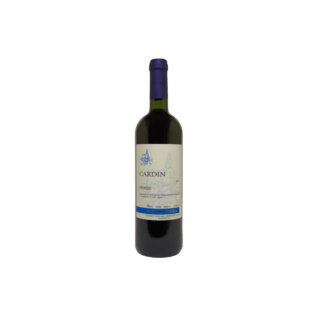 Flasche Cardin 2019 Naturwein von Cascina Roera aus Barbera und Nebbiolo aus dem Piemont