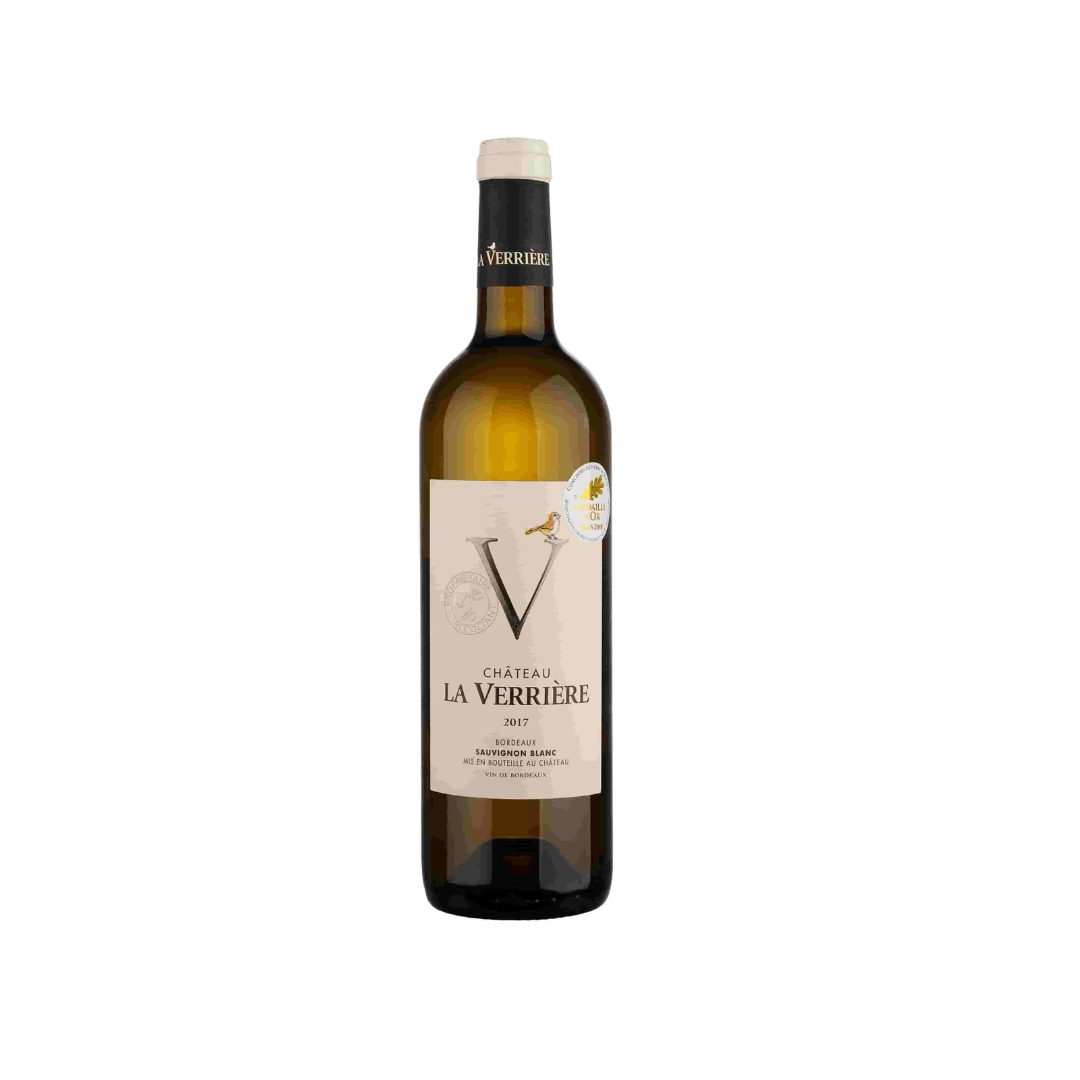 Flasche Domaine Bonnet-Huteau Bordeaux Blanc 2025 aus Frankreich, eleganter Weißwein aus dem Bordeaux mit frischer Frucht, Zitrusnoten und mineralischer Struktur