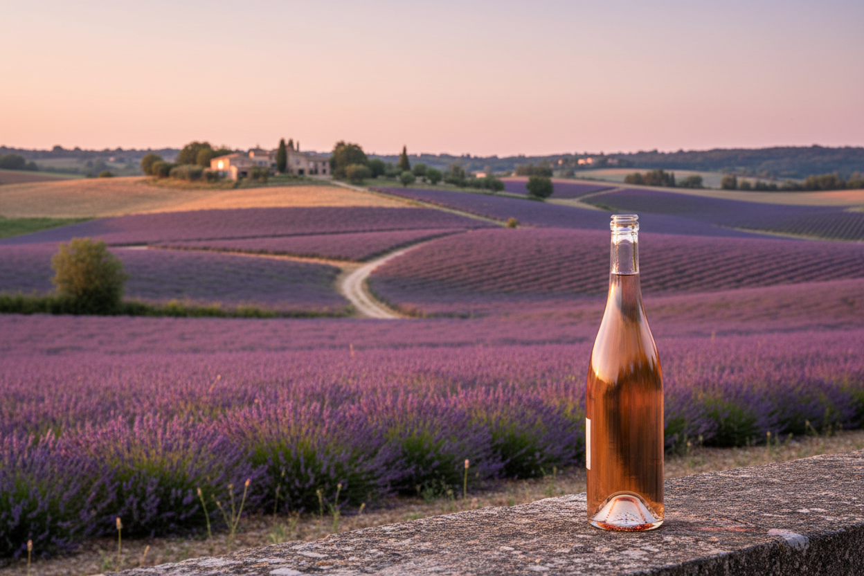 Frankreich Rosewein Hintergrundbild