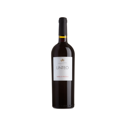 Linteo Nero d’Avola 2023 Rotwein aus Sizilien Italien Flasche