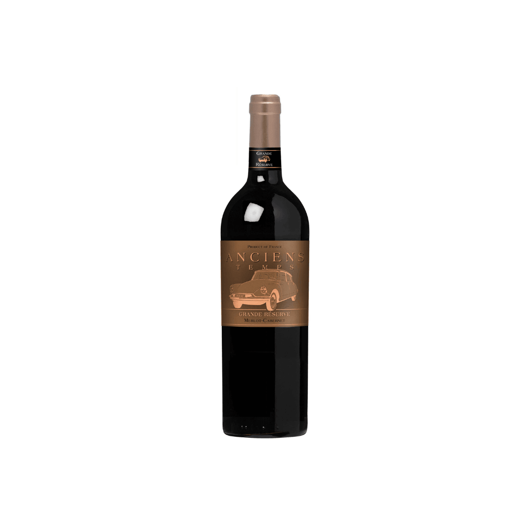 Anciens Temps Grande Réserve – französischer Rotwein aus Merlot und Cabernet Sauvignon aus dem Languedoc