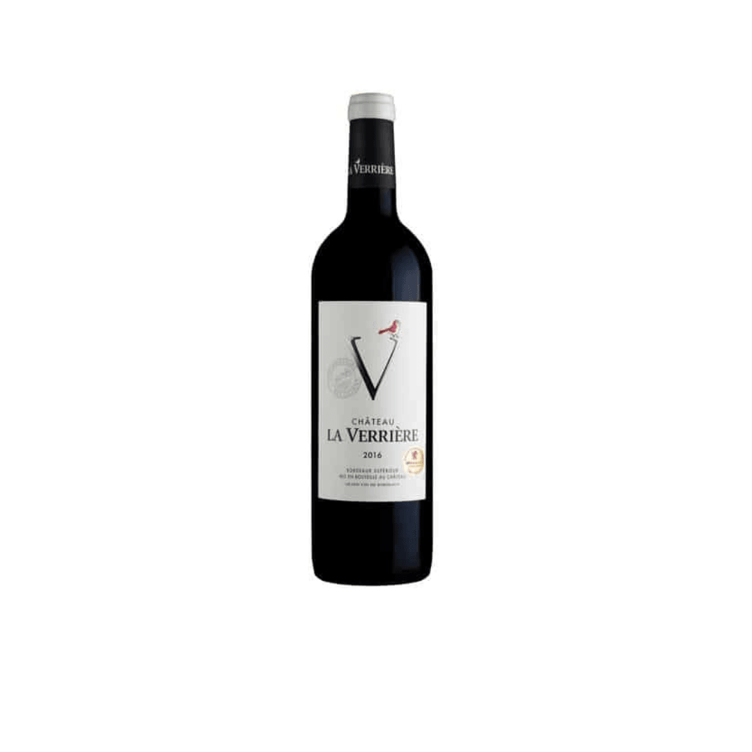 Château La Verrière Bordeaux Supérieur 2022 Rotwein aus Frankreich Flasche