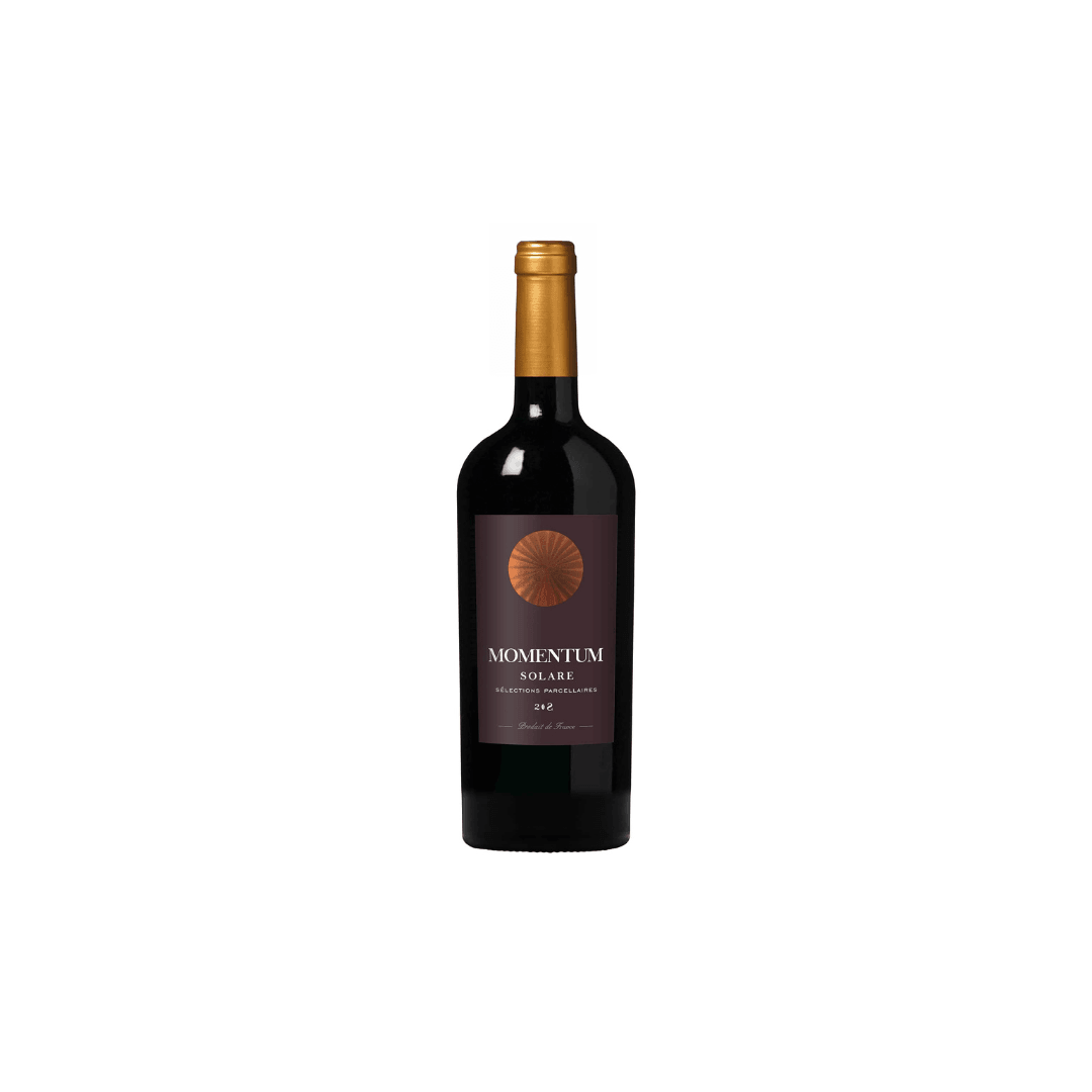Momentum Solare Sélections Parcellaires – Flasche mit französischem Rotwein aus dem Languedoc